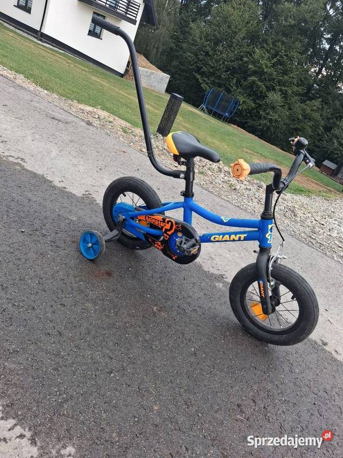 Rower dziecięcy giant stalowa podkarpackie Jodłowa