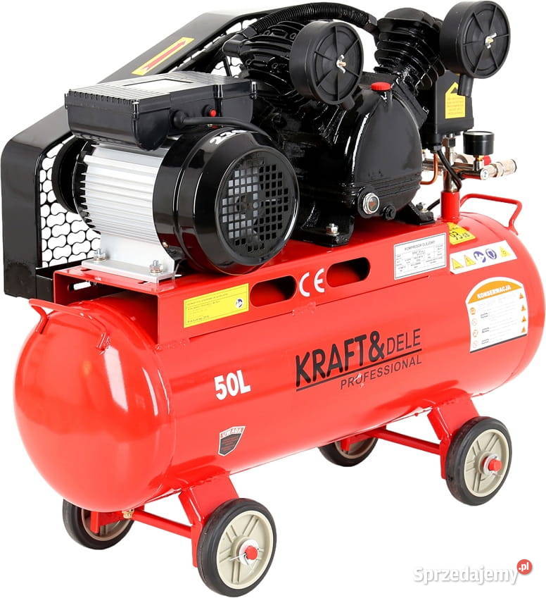 Kompresor olejowy 50L 28kW 8bar 2 Tłoki KD403 Siedlce