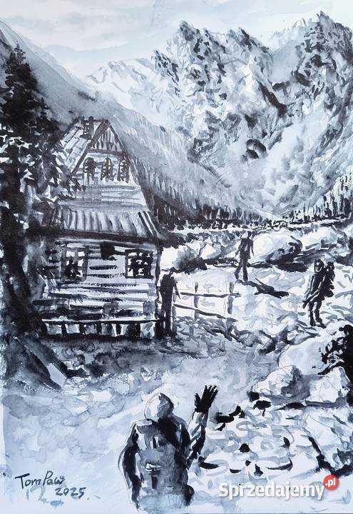 Akwarele 30x42 do wyboru obraz mazowieckie Warszawa