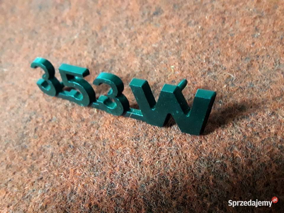 Wartburg 353W NOWY napis znaczek emblemat DDR Piotrków Trybunalski