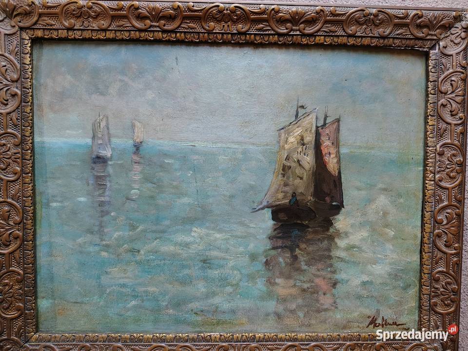 Obraz morze antyk pomorskie Kartuzy