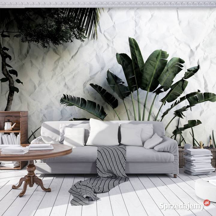 Tapeta fototapeta Liście kwiaty 12595VE