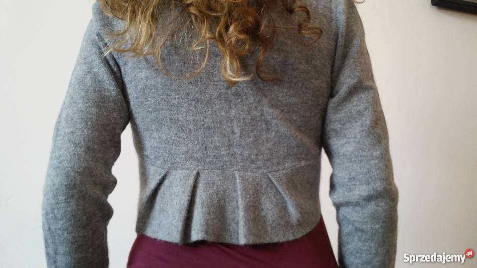 Sweter krótki z angory zawiazywany Częstochowa
