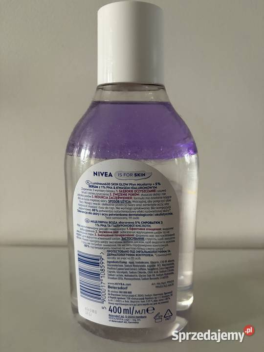 Płyn micelarny Nivea Luminous 630 Dla kobiet Poznań sprzedam