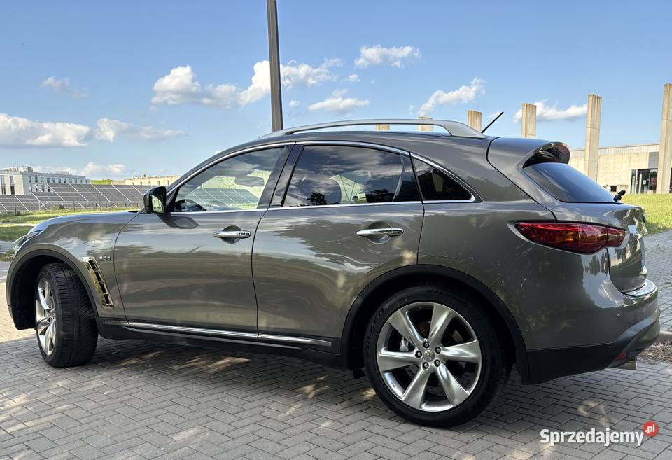 Infiniti QX70S 30D Salon 2 wł FVAT 23 Historia Lublin
