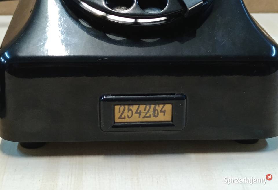 PRL Telefon T4 bakelit 1958r Piękny ekspozycyjny Częstochowa