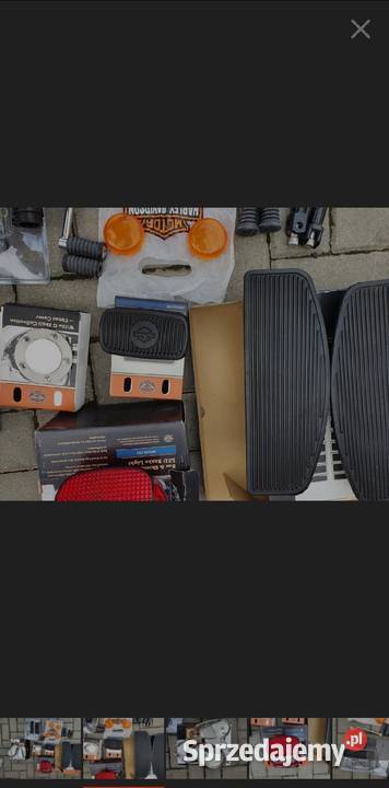 Harley DAVIDSON lampa podnóżek manetki nowe Nowy Tomyśl sprzedam