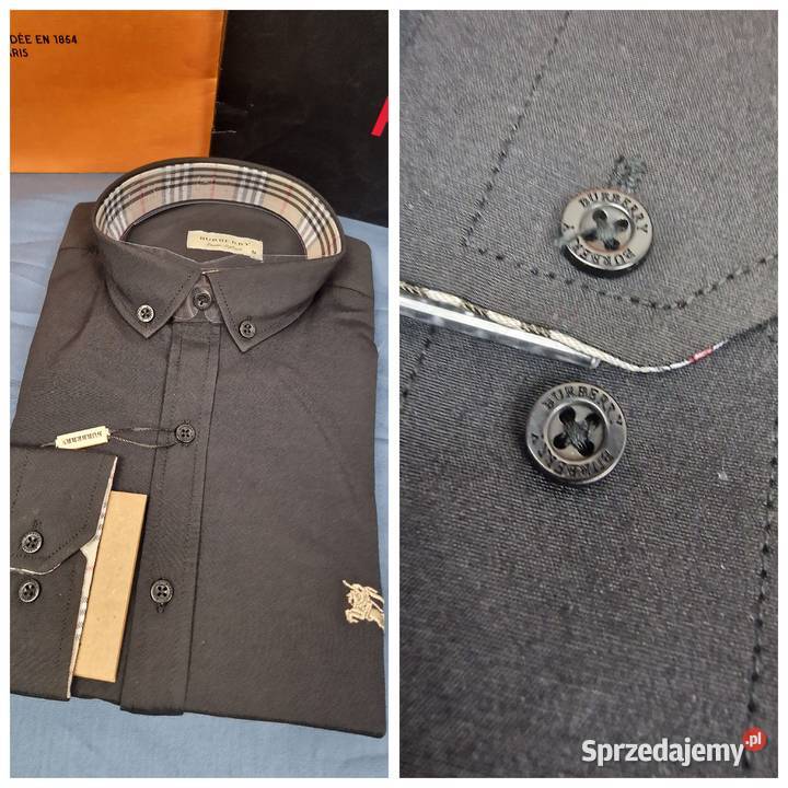 Koszula Lacoste Burberry długi rękaw premium Wadowice