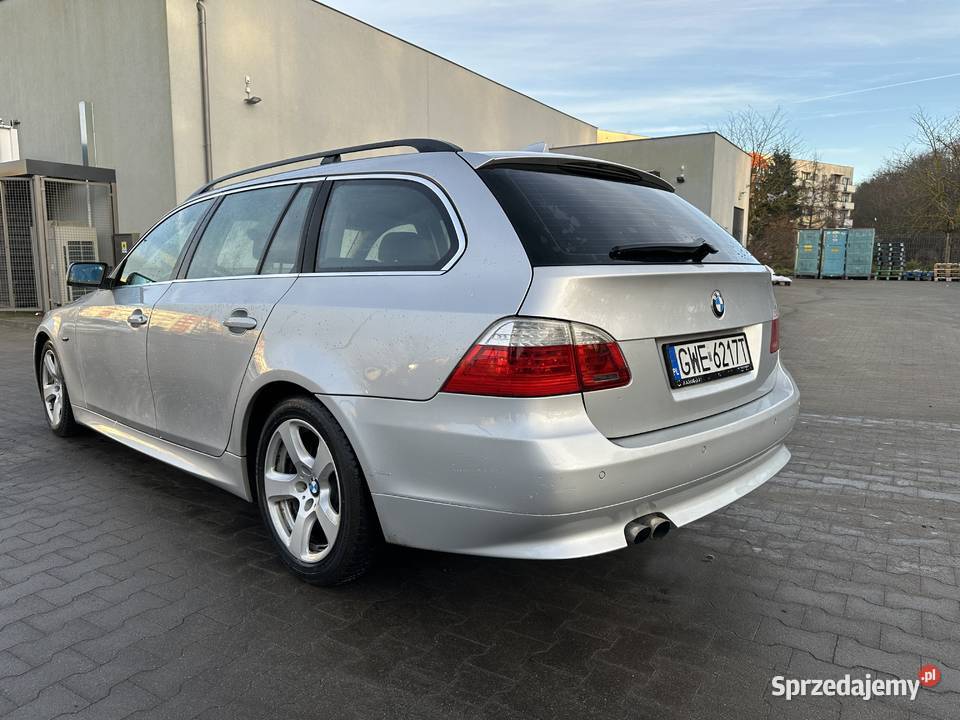 BMW 525d 2008r zadbana zamiana automatyczna Gdynia
