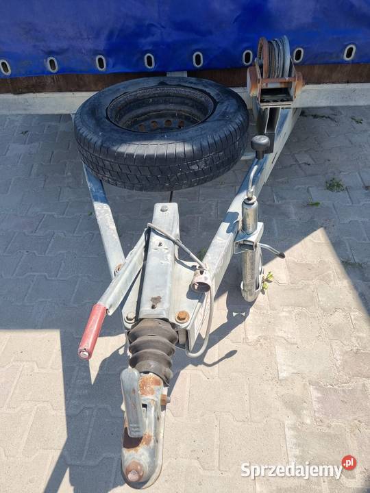 Przyczepa niskopodłogowa STIM P200 Rok produkcji 2009 Tomaszów Lubelski