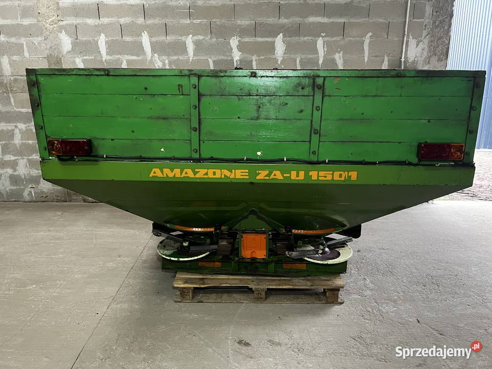 Rozsiewacz do nawozu AMAZONE ZAU 1501 zachodniopomorskie Myślibórz