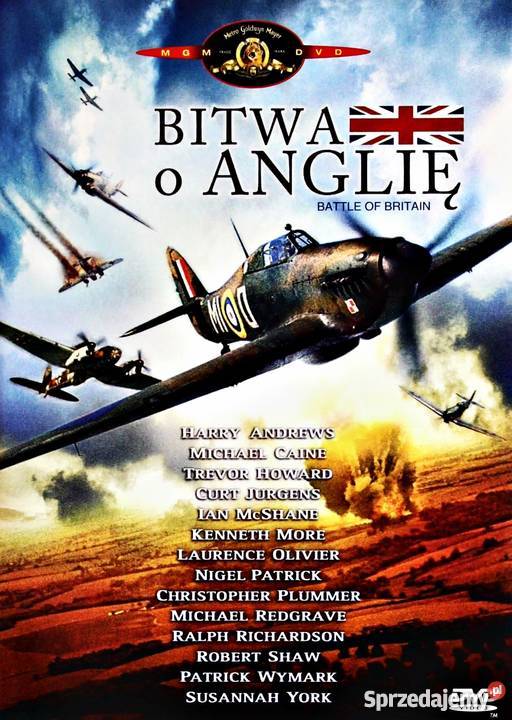 BITWA O ANGLIĘ MICHAEL CAINE Kalisz sprzedam