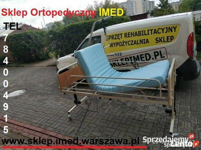 Łóżko Ortopedyczne Elektryczne na pilota Wynajem Warszawa