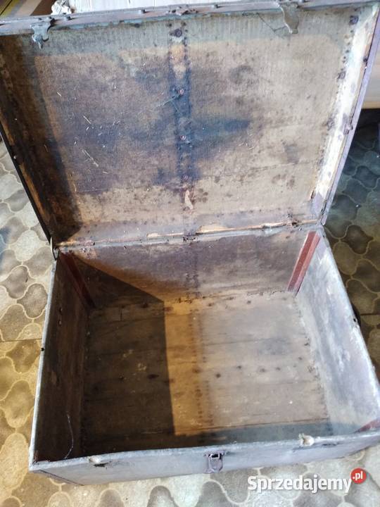 Stara zabytkowa skrzynia Moritz Madler Berlin Dąbrowa Górnicza