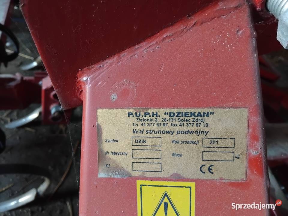 Agregat do uprawy ziemi DZIEKAN Dobroszyce