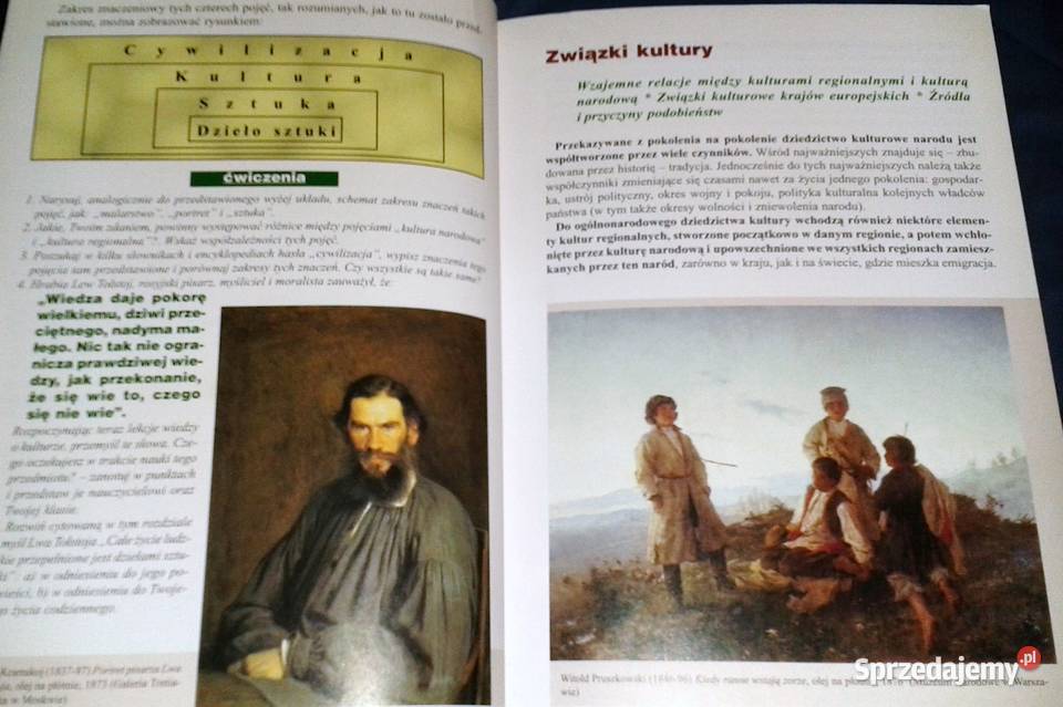 Wiedza o kulturze Wacław Panek lubelskie Chełm sprzedam