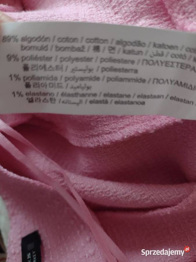 36S ZARA Różowy kombinezon z Madrytu NOWY Zara małopolskie Kraków