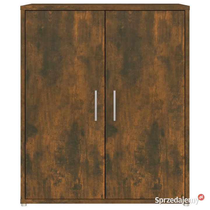 Szafka na buty przydymiony dąb 60x35x70 WM816008