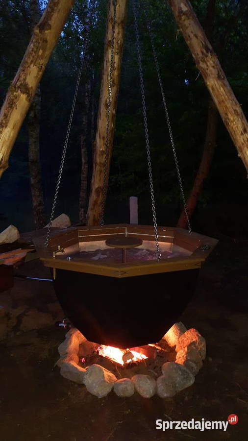 Kocioł do kąpieli SPA LAVA wanna stalowa kadź Wrocław