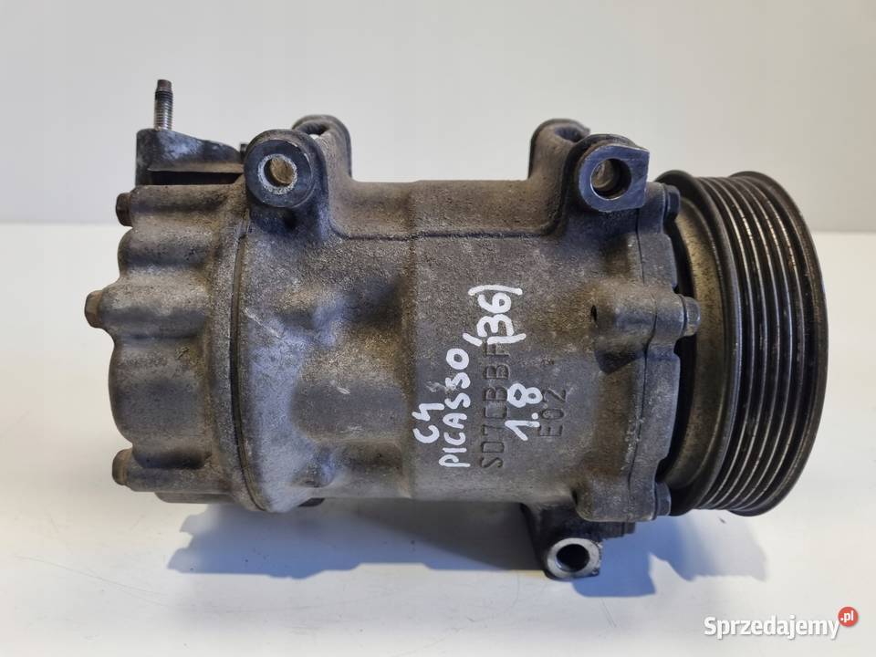SPRĘŻARKA KLIMATYZACJI Citroen C4 Picasso 16 HDI Rudka