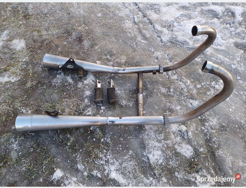 Suzuki gs 450l tłumiki układ wydechowy wydech Złotniki Kujawskie