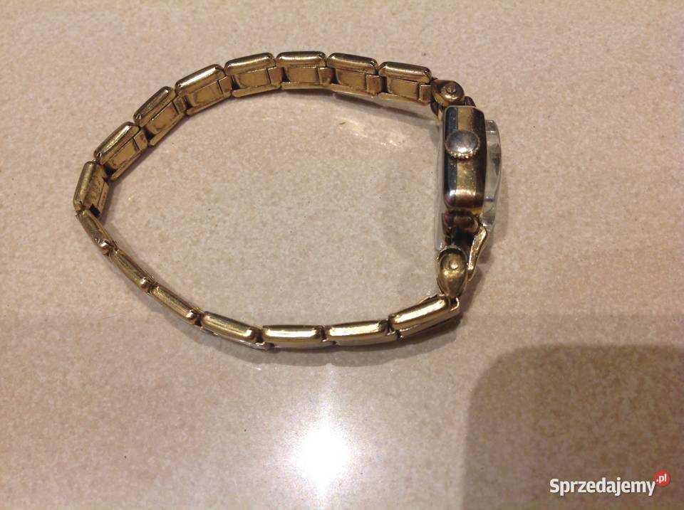 Zegarek damski pozłacany JUNGHANS 15 JEWELS Nowa Sól sprzedam