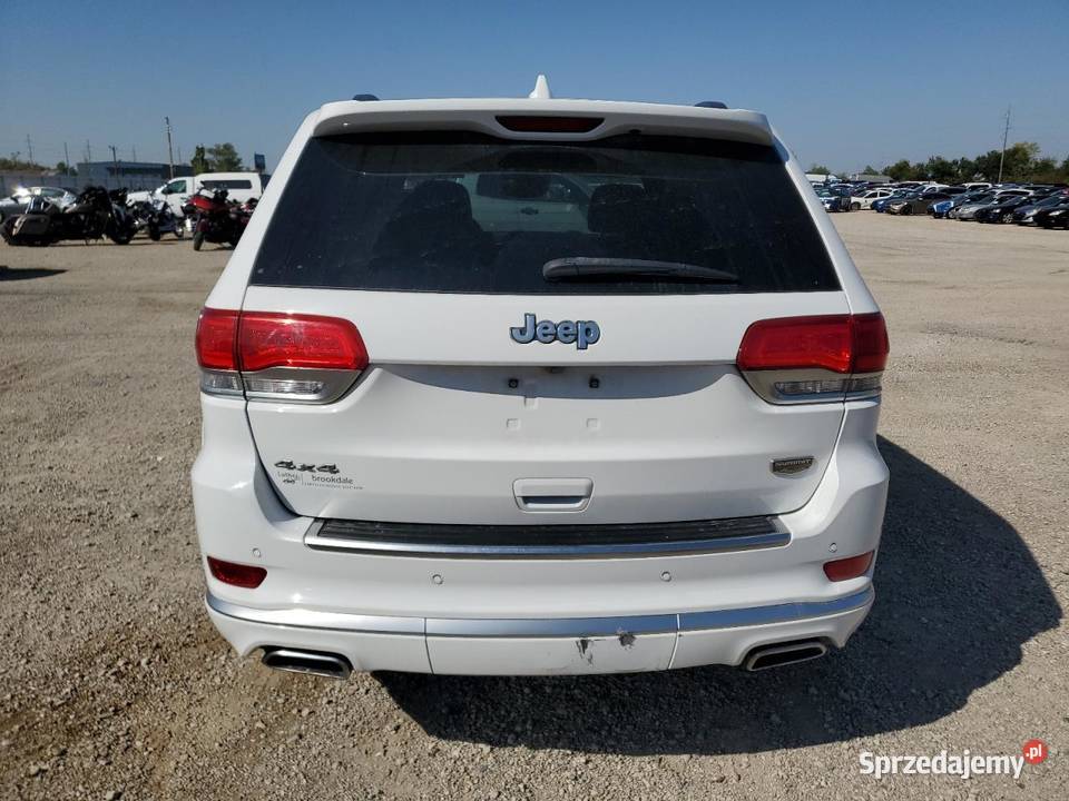 2017 JEEP GRAND CHEROKEE SUMMIT Grand Cherokee śląskie Częstochowa