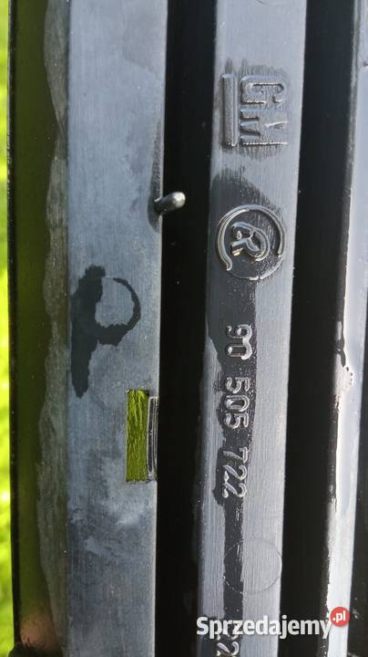 Grill antrapa zderzaka opel Vectra B Posługowo