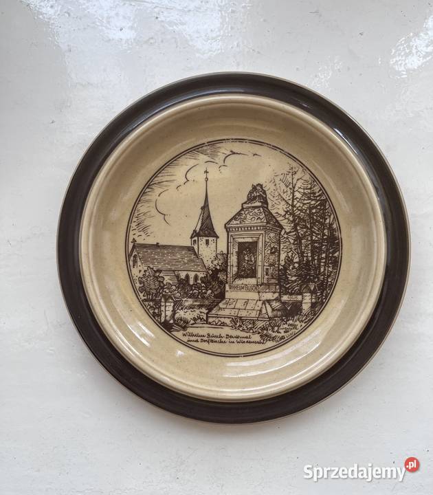 Ozdobny talerz z wizerunkiem upamiętniającym Grupa