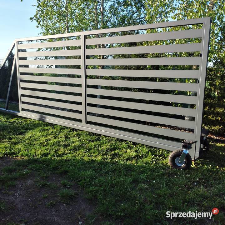 Brama przesuwnawjazdowa palisada 4m nowa ocynk