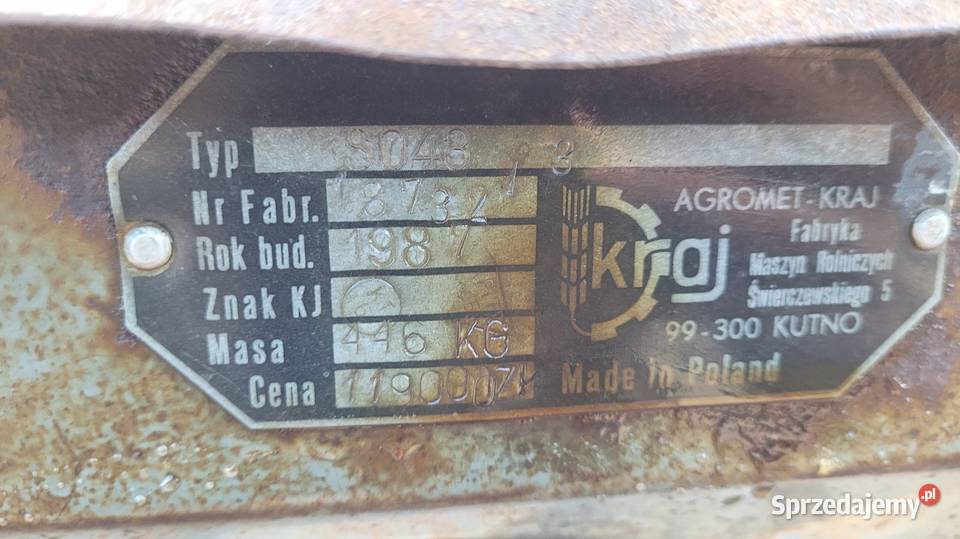 Siewnik Poznaniak 27M Trojanów