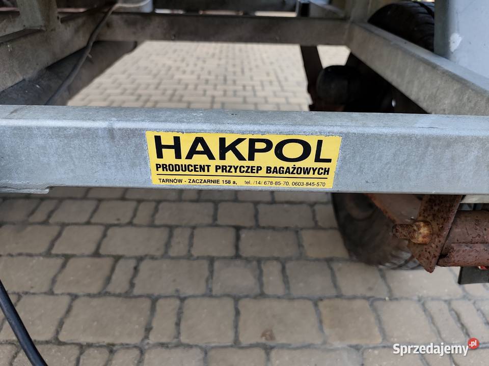 Przyczepa Kłonicowa Dłużyca Kłonica HAKPOL DMC Wodzisław