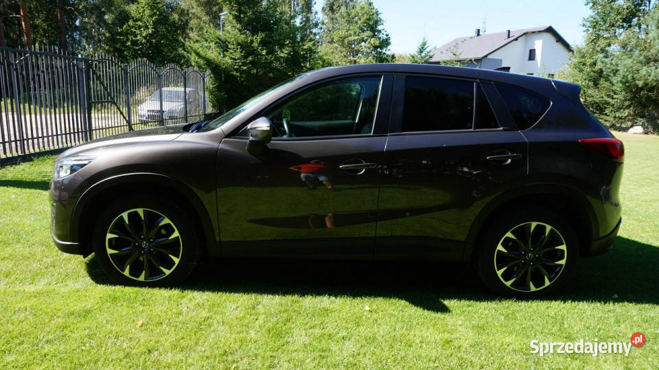 Mazda CX5 Super wyposażona Gwarancja II 2017 czujnik parkowania Zielona Góra