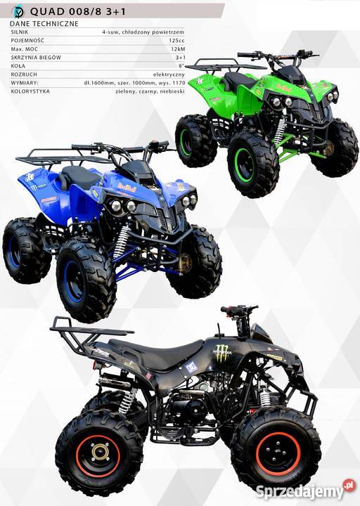 QUAD YD 0088 31 Wrocław Wysyłka Cała Polska nieuszkodzony Pozostałe Pozostałe
