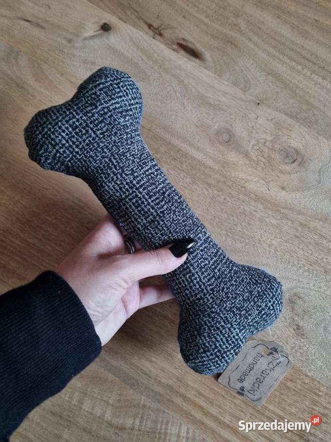 Dwukolorowa zabawka z piszczałką pieska Nowa Warszawa