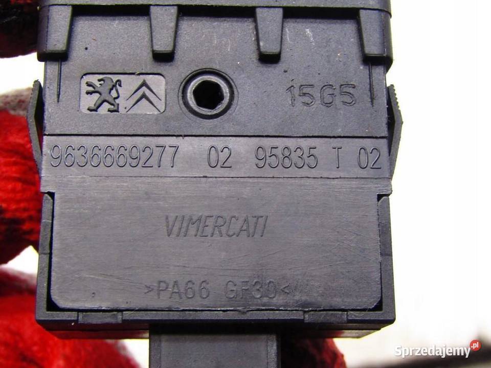 PRZEŁĄCZNIK REGULACJI WYSOKOŚCI ŚWIATEŁ PEUGEOT