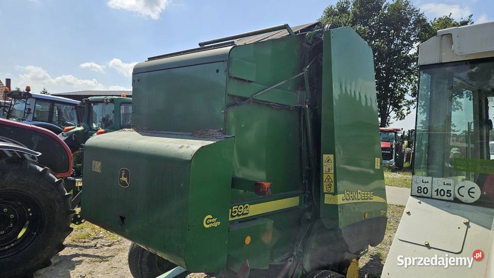 John Deere 592 Siatka sznurek wielkopolskie Gruntowice