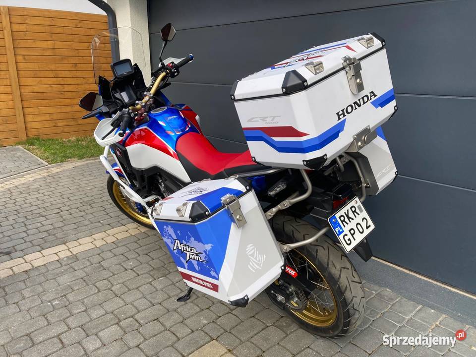Honda CRF 1000 Africa Twin DCT 2019 piękna i nieuszkodzony warmińsko-mazurskie Iława