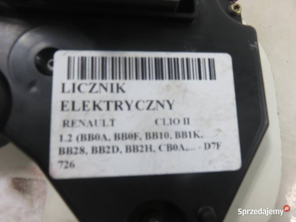 LICZNIK RENAULT CLIO II 12 8V 8200332247