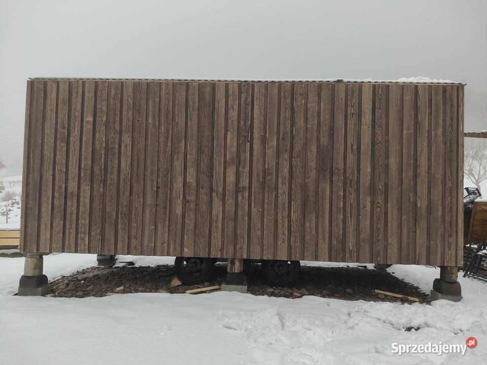 Domek mobilny letniskowy modułowy Tiny house Mszana Dolna sprzedam