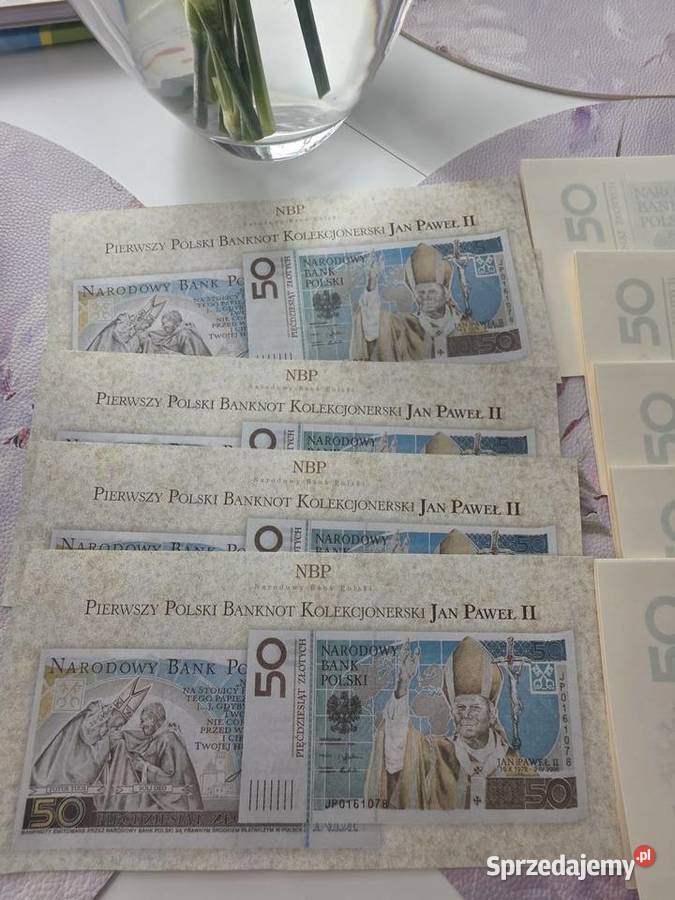Banknot Jan Paweł Bydgoszcz