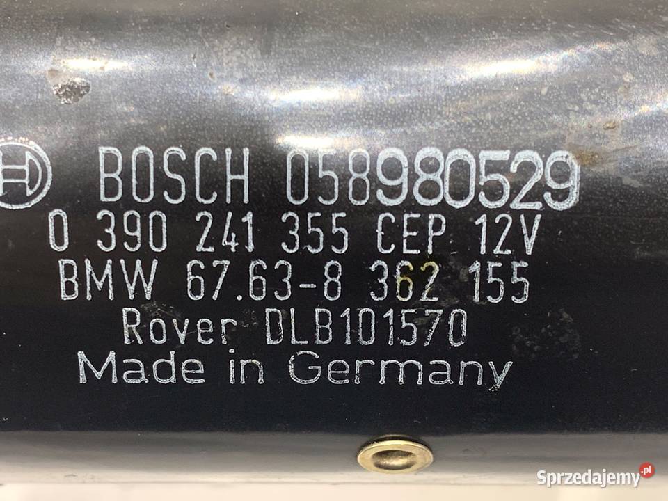 MECHANIZM WYCIERACZEK PRZÓD BMW E46 8362155 9705