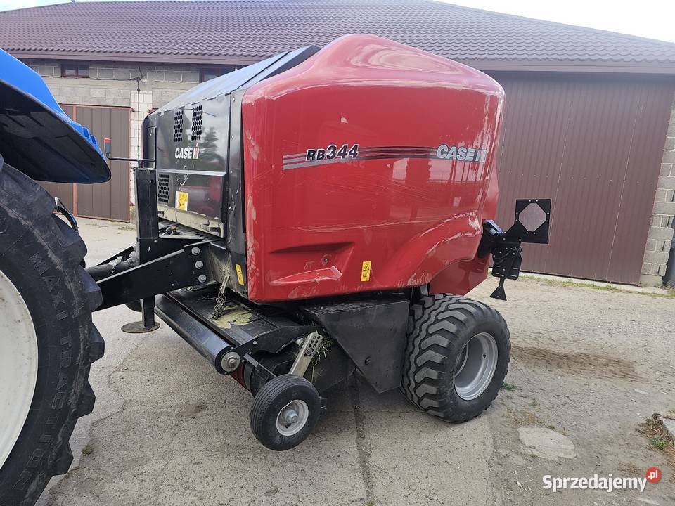 Prasa Case Rb344 RC 2022r rotor noże 100 sprawna Prasy i owijarki Głowno