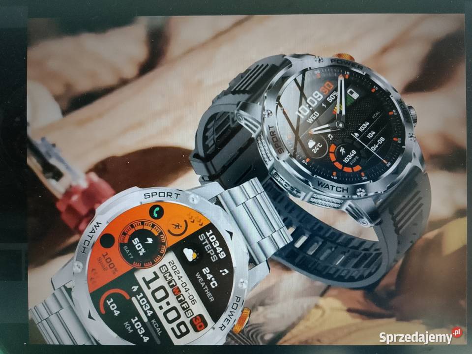 Smartwatch 2025r bateria 1000 mAh piękny nowy Zgierz