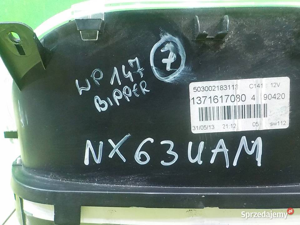 PEUGEOT BIPPER 13 HDI 13r VAN licznik zegarowy osobowe Suków