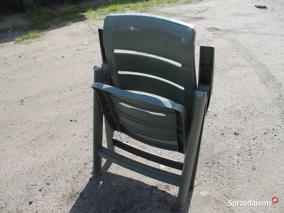 Leżak plastikowy zielony lubuskie Zielona Góra