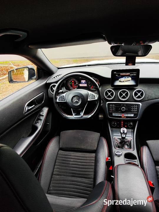 Mercedes Benz AMG line shooting brake 16t 20017r 4/5 CLA mazowieckie Ciechanów