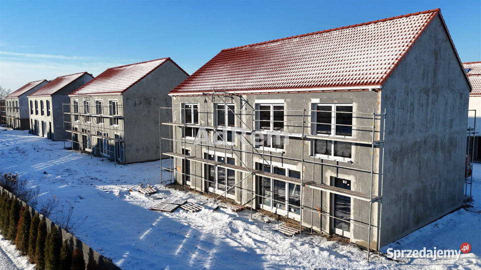 Dom bliźniak 9286m2 Czernica Ogrodowa do wykończenia dolnośląskie