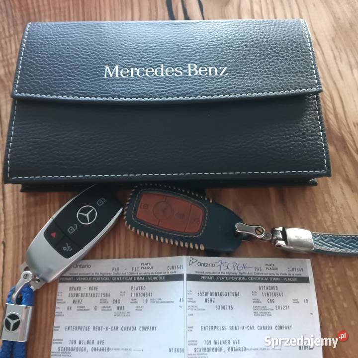 Mercedes C300 20 2019r 258 96000 pakiet AMG kujawsko-pomorskie Szubin sprzedam