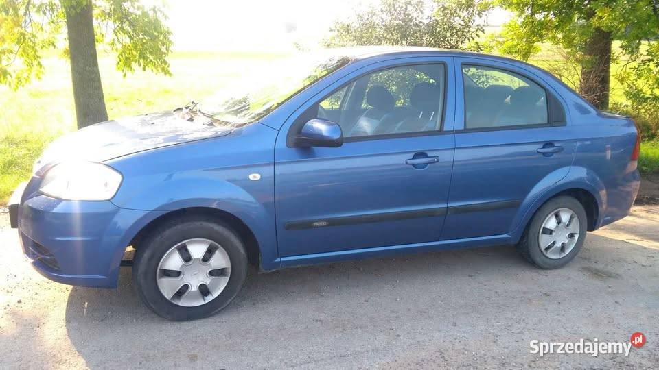 Chevrolet Aveo 14 Lpg gaz 2009 r Bezwypadkowy 249000km podlaskie